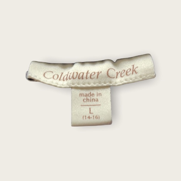 Cold water Creek 3/4 zip top - Picture 7 of 9